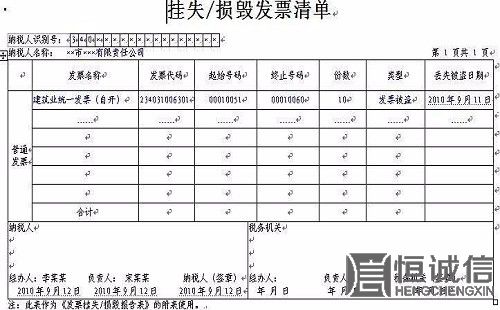 2018普通發(fā)票報失流程